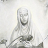 白いひまわりの聖母